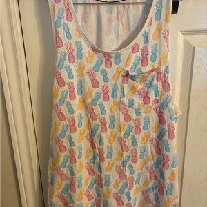 Men’s Ripzone Tank Top with Pineapple Print size L
